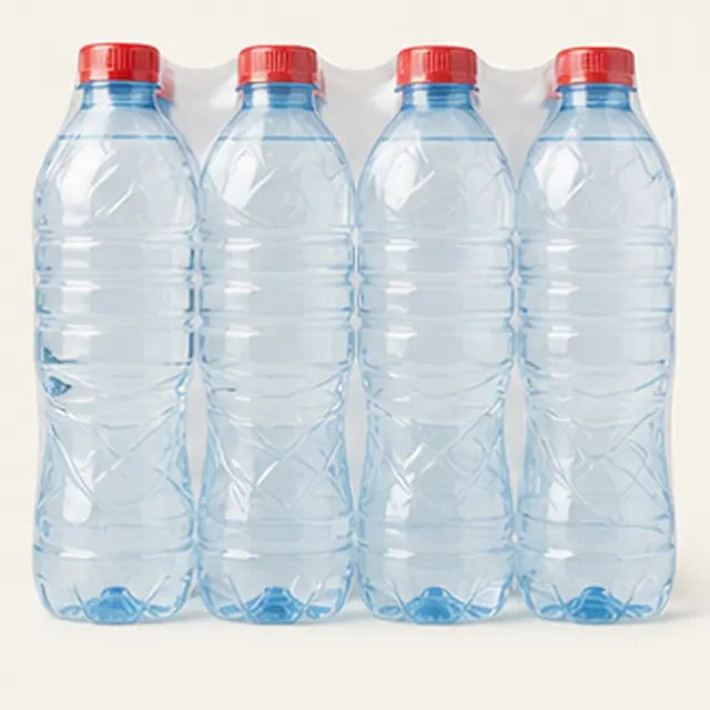 Six-pack of bottled water